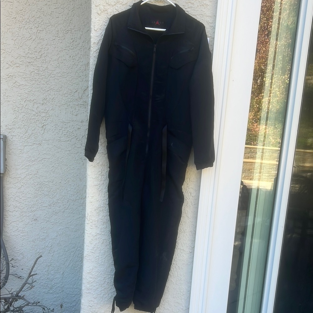 Jordan Women's Black Long Sleeve Flight Suit Size M - Picture 2 of 14